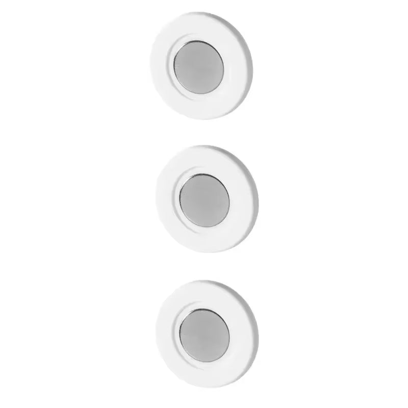 Magnetic Wall-Mounted Remote Control Holder with Strong Adhesive for Home and Office Use