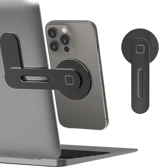 2025 Slim and Foldable Magnetic Laptop and Phone Holder for iPhone 14, 13, 12 Series and All Smartphones